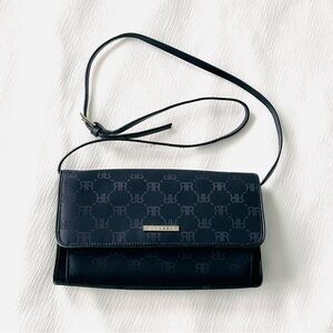Rosetti Elegant Black Crossbody Bag
